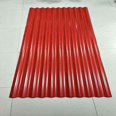 Acero de largo tramo de techo de las láminas de truss sin pseudoplasma GI zinc galvanizado Galvalume techo corrugado
