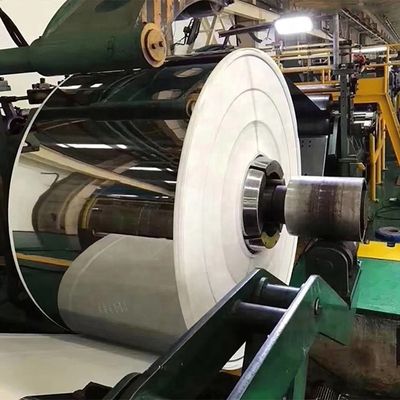 NL Superficie de 1 pulgada SUS 304 2B 319 316L 317L acabado de espejo Prime laminado en caliente bobina de rodillo de acero inoxidable para espesor personalizado