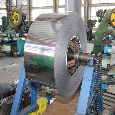ASTM A240M 316L espejo negro laminado en frío SUS 204 SS bobina 201 2205 2507 bobina de acero inoxidable de alta resistencia para la serie 200
