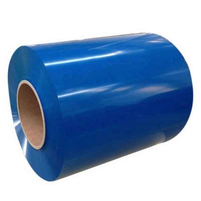 ASTM JIS 201 202 304L 316L 914L 2507 Acero azul Ferro y acero Ral 5016 Color recubierto Prepintado PPGI Galvalume bobinas de acero