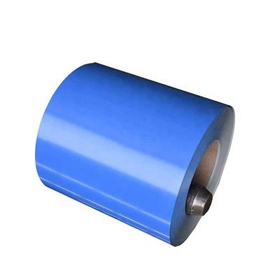 ASTM JIS 201 202 304L 316L 914L 2507 Acero azul Ferro y acero Ral 5016 Color recubierto Prepintado PPGI Galvalume bobinas de acero