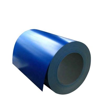 ASTM JIS 201 202 304L 316L 914L 2507 Acero azul Ferro y acero Ral 5016 Color recubierto Prepintado PPGI Galvalume bobinas de acero