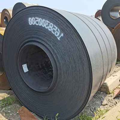 Estándar ASTM espesor personalizado Q235B laminado en caliente A572gr65 C1022 Q345 5mm 10mm 15mm bobina de acero al carbono suave para construcción
