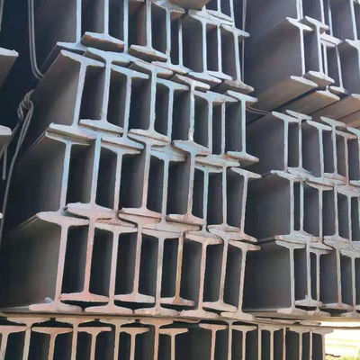Línea de perforación de acero estructural de carbono de alta densidad galvanizado por inmersión en caliente con vigas H y vigas I de acero 6m-12m de longitud para productos