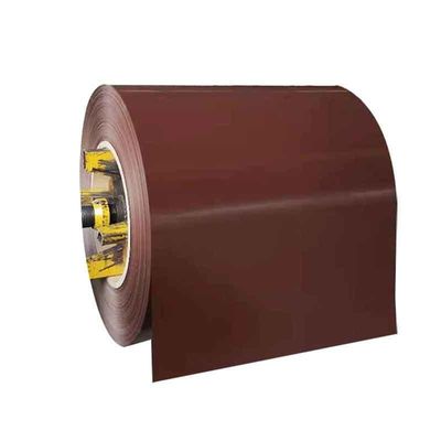 Técnica laminado en frío pre-pintado Ppgi Z100 bobina de acero recubierta de color para materiales de construcción PE SMP HDP PVDF