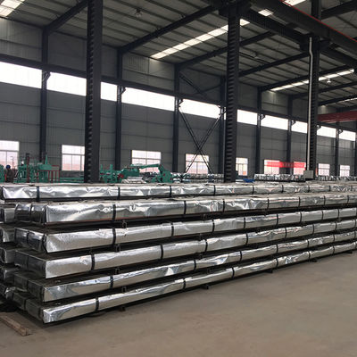 Zhongyu Zic 30-150g Plata de techo de acero ondulado galvanizado cubierta de zinc para edificios con servicio de perforación