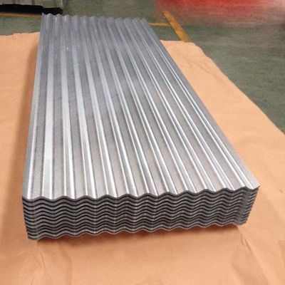 Zhongyu Zic 30-150g Plata de techo de acero ondulado galvanizado cubierta de zinc para edificios con servicio de perforación