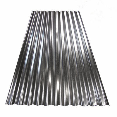 Zhongyu Zic 30-150g Plata de techo de acero ondulado galvanizado cubierta de zinc para edificios con servicio de perforación