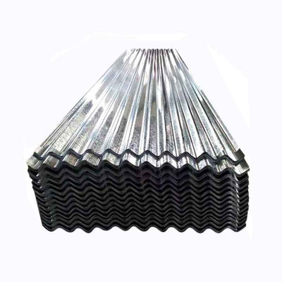 Zhongyu Zic 30-150g Plata de techo de acero ondulado galvanizado cubierta de zinc para edificios con servicio de perforación