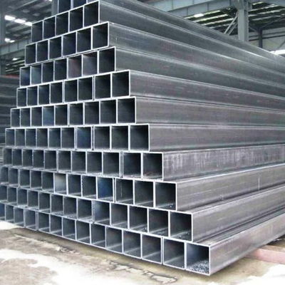 Tubo sin costura Sección 75x35 Tubos cuadrados de acero al carbono Doblación con servicio de procesamiento de laminado en caliente