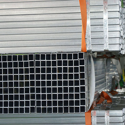 SHS de acero galvanizado 500x500 400*400mm 32x32 2x2 tubo de acero cuadrado 20mm longitud 12M para una construcción fuerte y duradera