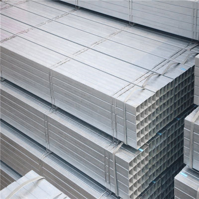 SHS de acero galvanizado 500x500 400*400mm 32x32 2x2 tubo de acero cuadrado 20mm longitud 12M para una construcción fuerte y duradera