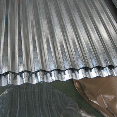 la resistencia de la placa de acero zinc galvanizado DX51D DX52D 20 calibre de cubierta de metal corrugado para la hoja de techo corrugado personalizado