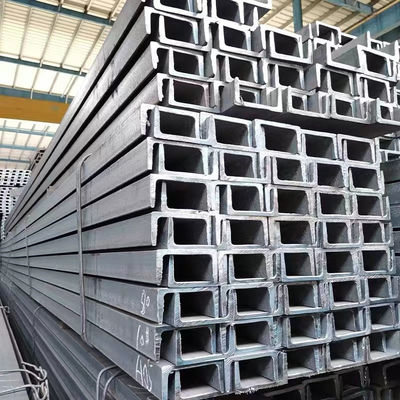 Acero laminado en frío altamente controlable U 4 C Tamaños de hierro de canal para la facturación de la construcción por sección de canal de peso real