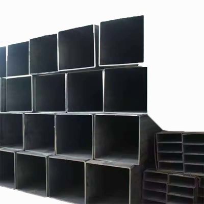 200x200 tubo de carbono sin costura laminado en frío de sección hueca de acero de invernadero suave estructura de acero cuadrado con opciones de grosor