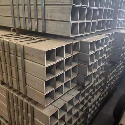 200x200 tubo de carbono sin costura laminado en frío de sección hueca de acero de invernadero suave estructura de acero cuadrado con opciones de grosor