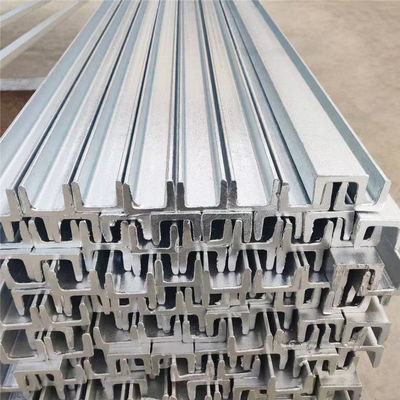 Cuadro de apoyo de acero estructural de carbono UPN C canal personalizable para la construcción longitud 1-12m personalizable y versátil