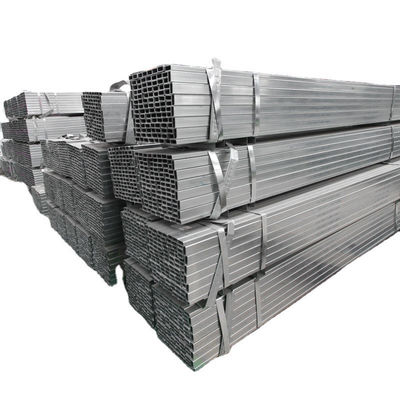 ASTM A106 A36 A53 BS Shs Tubo de acero rectangular de estructura galvanizada cuadrada Erw con tolerancia ± 1% y muestra proporcionada