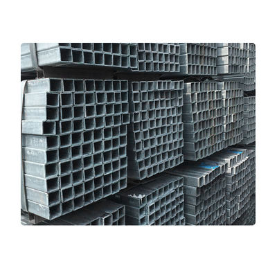 ASTM A106 A36 A53 BS Shs Tubo de acero rectangular de estructura galvanizada cuadrada Erw con tolerancia ± 1% y muestra proporcionada