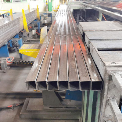 25x50 50x50 20 AISI1020 JISS20C/S22C Tubo cuadrado de carbono Rectangular Tubo hueco tubular de acero con espesor personalizable