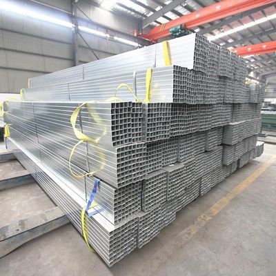 Sección hueca cuadrada de tubos de acero pregalvanizados de la norma ASTM para el grado Q195/Q235/Q345/SS400