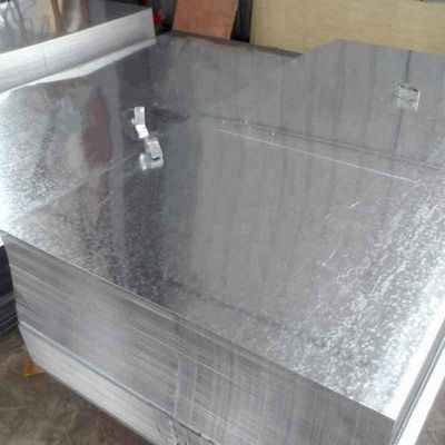 Hoja de acero galvanizado revestida con zinc de 3 mm de espesor Ss400 para estructuras exteriores