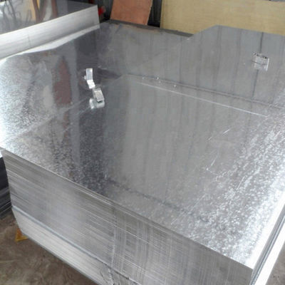 Hoja de acero galvanizado revestida con zinc de 3 mm de espesor Ss400 para estructuras exteriores