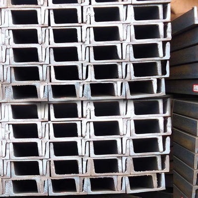 Q235/Q345 Material y construcción fuerte Canal de acero galvanizado en caliente para estructura de acero de cable