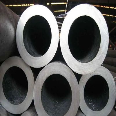 Tubo de acero sin costura estándar ASTM A106-2006 para servicio de líquidos ligeramente aceitado API 5ct J55 4,5 pulgadas 1,8 m