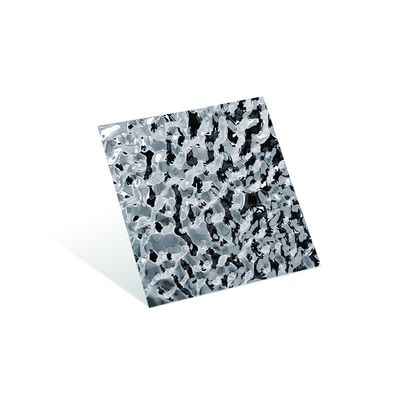 Placa de caldera estándar AiSi ondulaciones de agua de acero inoxidable placa de metal panel de pared para diseño arquitectónico