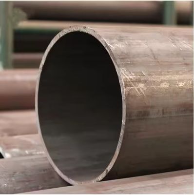 Tubo de acero al carbono sin costura para la construcción sin engrasar 1m longitud forma de sección redonda