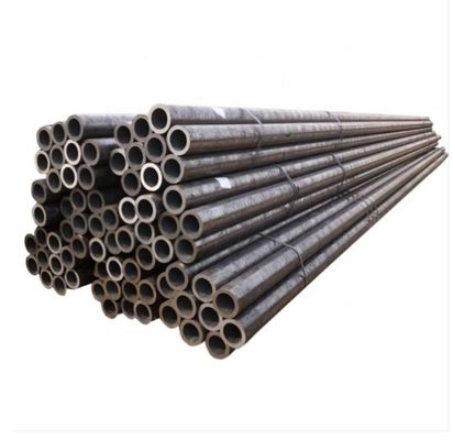 Tubo de acero al carbono sin costura para la construcción sin engrasar 1m longitud forma de sección redonda