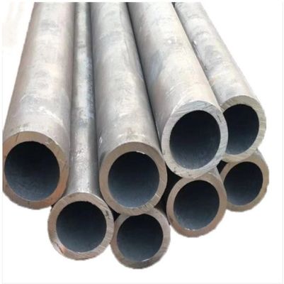 Tubo de acero al carbono sin costura para la construcción sin engrasar 1m longitud forma de sección redonda
