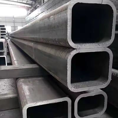 Tubo cuadrado laminado en caliente AISI 1020 de grado automotriz S355JR con superficie pintada de hierro negro de carbono 20x20 mm de acero sin costuras