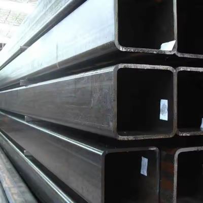 Tubo cuadrado laminado en caliente AISI 1020 de grado automotriz S355JR con superficie pintada de hierro negro de carbono 20x20 mm de acero sin costuras