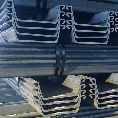 Competición de chapas de acero de tipo U y Z para materiales de construcción de presa de 12 m