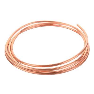 99.90% Cu ASTM B75 Cobre Níquel Sch XS Tubo de acero de conducción hidráulica sin costura 3/8" 1/2" Tubo de fluido sin costura Tubo de cobre
