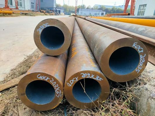 406.5mm Precisión STKM 13B espesor del tubo sin costura 0.1mm-20mm estándar ASTM JIS DIN GB ASME tubo de transporte de acero al carbono