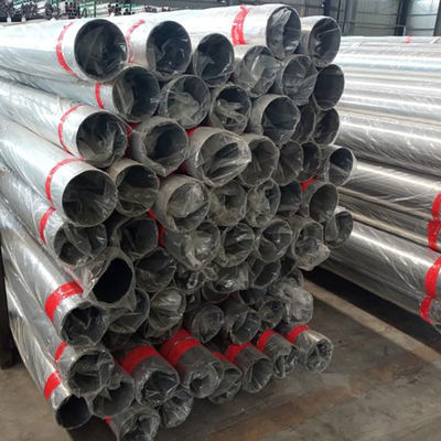 2B acabado de superficie tubo redondo de acero sin costura 22.8 de S304 tubo cortado para aplicaciones industriales