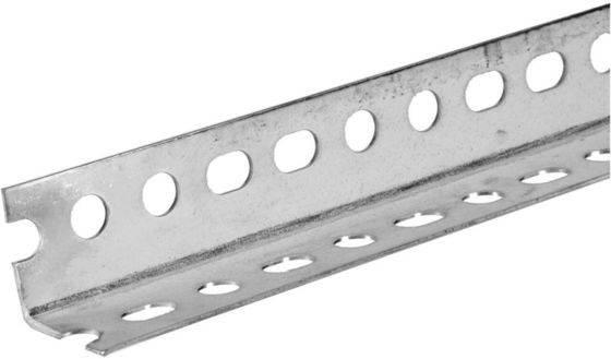 Barras de ángulo de hierro con ranuras de acero revestido con polvo galvanizado para Q235/Q345/SS400/ST37-2/ST52/Q420/Q460/S235JR/S275JR/S355JR