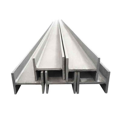 Freno de vigas laminadas en caliente ancho 100 mm-300 mm 6 pulgadas H vigas de acero galvanizado H vigas de acero estructural para estructura industrial