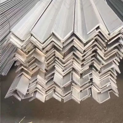 80x80x6 2b Superficie de acero inoxidable con perfil en forma de L Cortar y perforar azulejos con barras de ángulo igual Tolerancia ± 1%