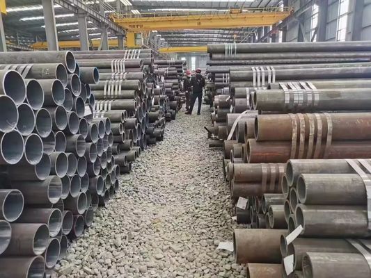 STKM 13B Tubo de acero sin costura de 24 pulgadas de precisión con facturación por peso teórico y forma de sección redonda