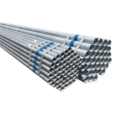 Tubo de gas sin costura negro galvanizado Q235 certificado por API para hierro fluido de espesor 18 mm Superficie galvanizada en caliente