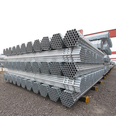 Tubo de gas sin costura negro galvanizado Q235 certificado por API para hierro fluido de espesor 18 mm Superficie galvanizada en caliente