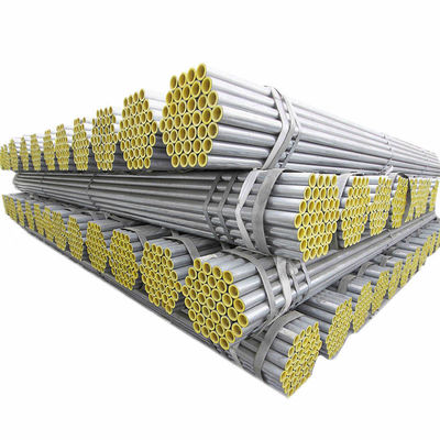 Tubo de gas sin costura negro galvanizado Q235 certificado por API para hierro fluido de espesor 18 mm Superficie galvanizada en caliente