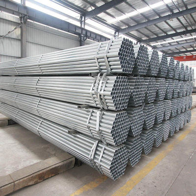 Tubo de gas sin costura negro galvanizado Q235 certificado por API para hierro fluido de espesor 18 mm Superficie galvanizada en caliente