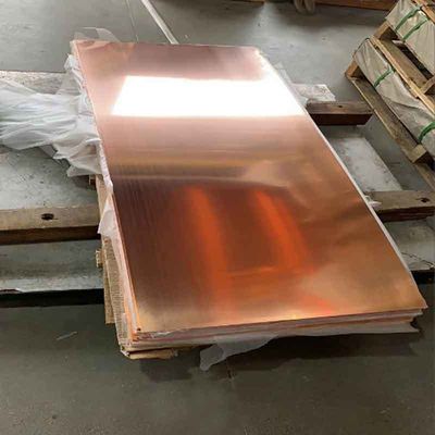 Alta pureza 99,9% Placa de cobre de hoja de cobre para la industria y la decoración
