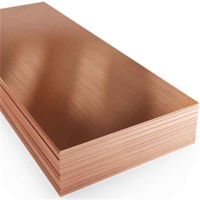 Superficie lisa de flexión 99.9% de hoja de cobre de latón para necesidades de procesamiento suave y constante