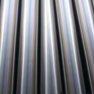 2mm ASTM 316ti 321 310s 2B Finish de superficie de acero inoxidable Tubo redondo sin costuras Línea de producción completa con 2